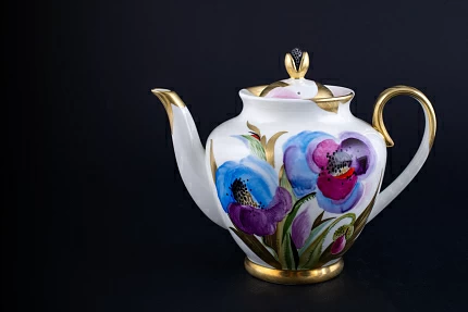 Сервиз чайный Маковый Цветок на форме Весенняя, арт 61.20970.00.1