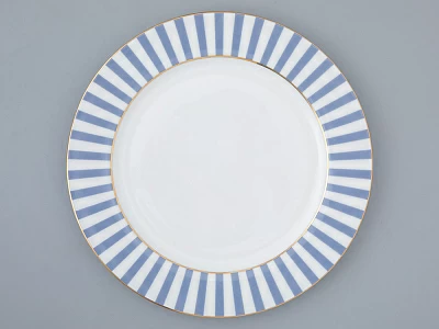 Тарелка плоская 200 мм, форма Стандартная, рисунок Да и нет Серый, арт. 80.46527.00.1