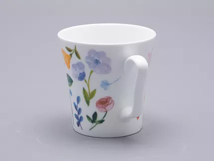 Бокал с блюдцем форма Ленинградский рисунок Primavera, арт. 81.34502.00.1