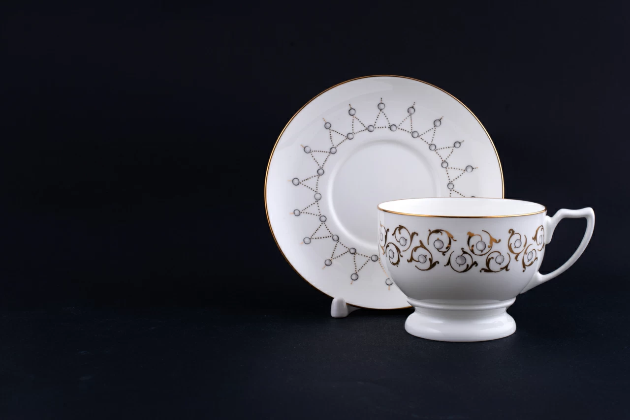 Чашка чайная Жемчужина на форме Жемчуг, арт 60.11217.00.1, 