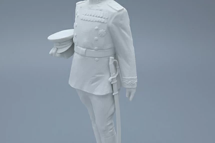 Скульптура Маршал Говоров Л.А., в подарочной упаковке, Белый бисквит, арт. 81.34246.00.1