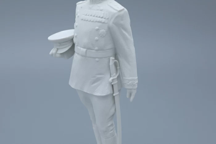 Скульптура Маршал Говоров Л.А., в подарочной упаковке, Белый бисквит, арт. 81.34246.00.1, 