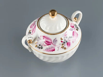 Сахарница форма Витая, рисунок Лесная ягода, арт 80.00595.00.1, 