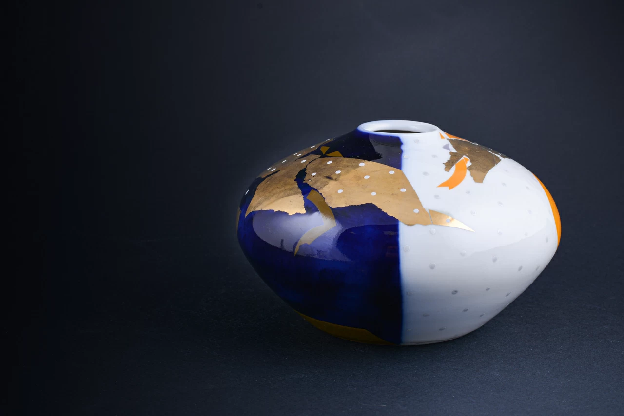 Ваза Дракон, на форме Магнолия, арт 60.14285.00.1,  Ваза Дракон, на форме Магнолия, арт 60.14285.00.1,