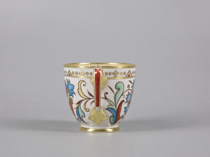 Сервиз чайный форма Александр III рисунок Русский, 6 персон 15 предметов арт. 81.30144.00.1,  Сервиз чайный форма Александр III рисунок Русский, 6 персон 15 предметов арт. 81.30144.00.1,