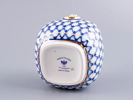 Чайница Колечко Кобальтовая сетка арт. 80.59156.00.1 Чайница Колечко Кобальтовая сетка арт. 80.59156.00.1