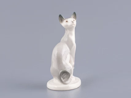 Скульптура Кошка-сфинкс серый арт. 82.69691.00.1, 