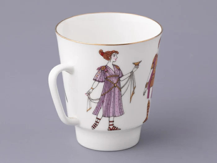 Трехпредметный комплект 165 мл форма Майская рисунок Балет Спартак, арт. 81.28735.00.1, 