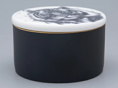 Шкатулка в подарочной упаковке, форма Идиллия, рисунок Тотем. Тигр арт. 81.31652.00.1