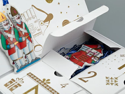 Подарочный набор Елочные игрушки Сказка Щелкунчик 5 шт. арт. 81.31124.00.1