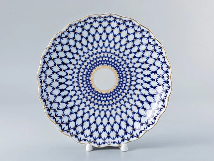 Сухарница Тюльпан Кобальтовая сетка арт. 80.00236.00.1 Сухарница Тюльпан Кобальтовая сетка арт. 80.00236.00.1