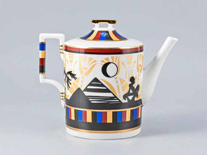 Сервиз чайный форма Гербовая рисунок Анна Нетребко, 6 персон 15 предметов, арт. 81.24966.00.1, 