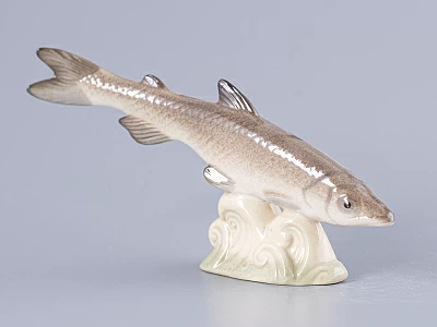 Скульптура Невская корюшка Зеленая волна, арт. 82.50076.00.1