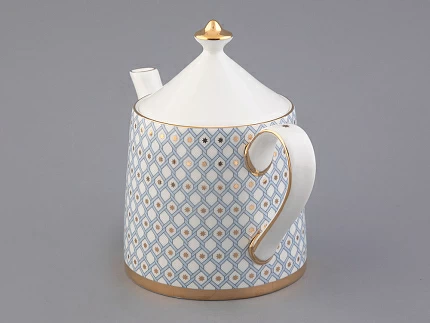 Сервиз чайный форма Идиллия рисунок Азур, 4 персоны 10 предметов, арт. 81.27757.00.1