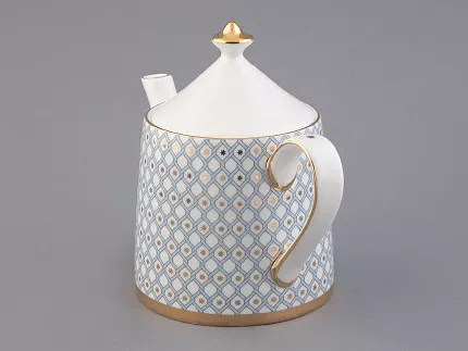 Сервиз чайный форма Идиллия рисунок Азур, 4 персоны 10 предметов, арт. 81.27757.00.1