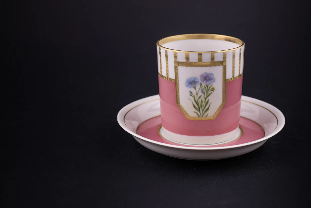 Сервиз чайный Травы на 4 персоны, 14 предметов форма Гербовая, арт 61.21011.00.1, 