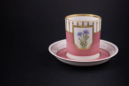 Сервиз чайный Травы на 4 персоны, 14 предметов форма Гербовая, арт 61.21011.00.1