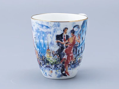 Бокал форма Вариации 450 мл рисунок Шпильки на Невском, арт 80.69966.00.1