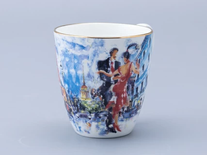 Бокал форма Вариации 450 мл рисунок Шпильки на Невском, арт 80.69966.00.1, 