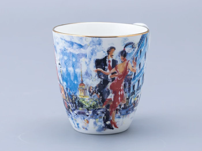 Бокал форма Вариации 450 мл рисунок Шпильки на Невском, арт 80.69966.00.1, 