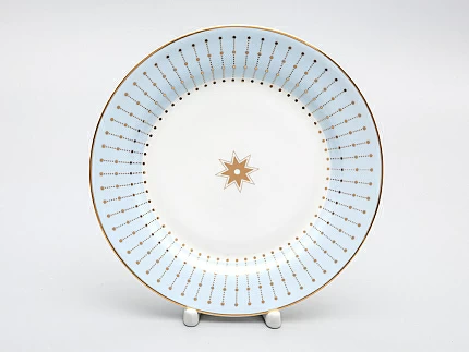Тарелка плоская 200 мм форма Стандартная 2 рисунок Азур арт. 80.93399.00.1
