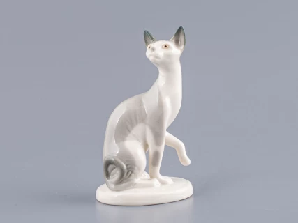 Скульптура Кошка-сфинкс серый арт. 82.69691.00.1, 