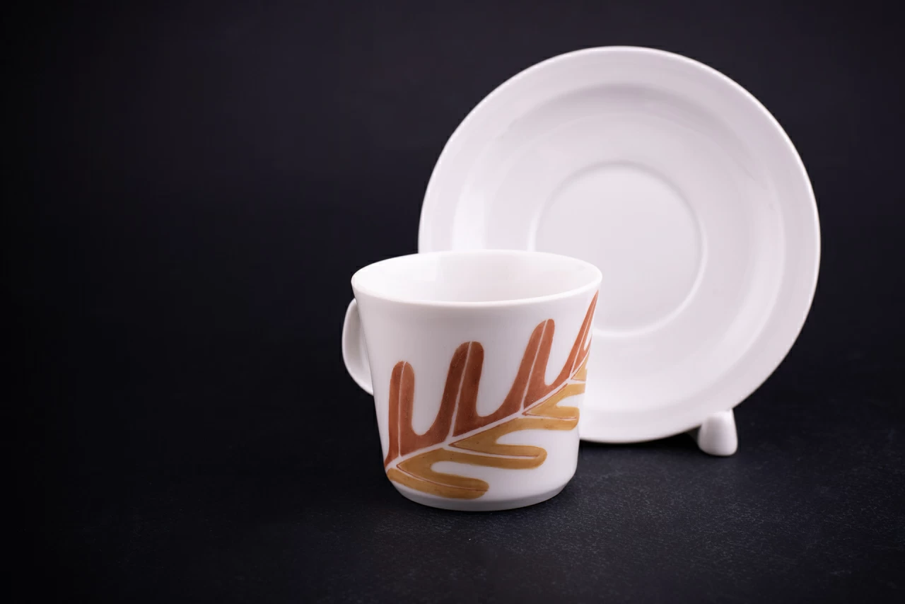 Сервиз кофейный форма Молодежная, рисунок Сентябрь на 6 персон 20 предметов, арт 61.21022.00.1,  Сервиз кофейный форма Молодежная, рисунок Сентябрь на 6 персон 20 предметов, арт 61.21022.00.1,