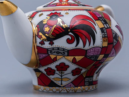 Комплект чайников Новгородский Красный конь арт. 81.10353.00.1 Комплект чайников Новгородский Красный конь арт. 81.10353.00.1