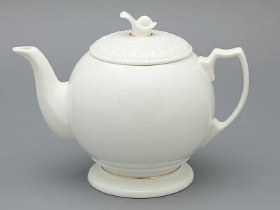 Сервиз чайный форма Жемчужина рисунок Золотая лента, 6 персон 14 предметов, арт. 81.26223.00.1