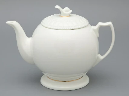 Сервиз чайный форма Жемчужина рисунок Золотая лента, 6 персон 14 предметов, арт. 81.26223.00.1, 