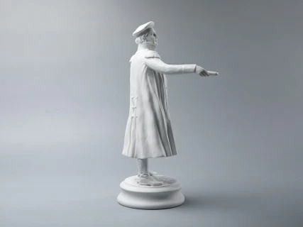 Подарочный набор Генерал-фельдмаршал Кутузов М.И. 1745 г. Белый бисквит арт. 81.31283.00.1, 