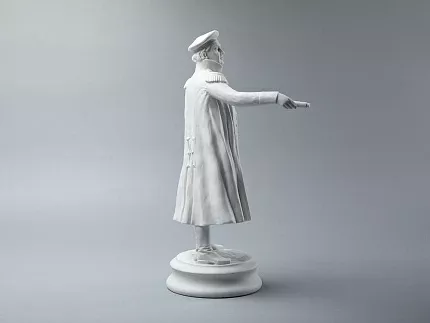 Подарочный набор Генерал-фельдмаршал Кутузов М.И. 1745 г. Белый бисквит арт. 81.31283.00.1