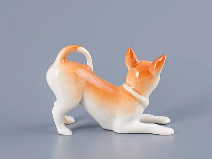 Скульптура Чихуахуа играющий Чара арт. 82.83950.00.1