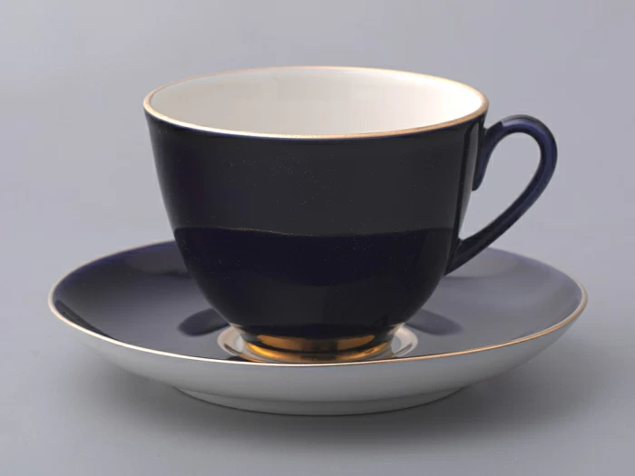 Сервиз чайный 14 предметов на 6 персон, форма Весенняя, рисунок Ночка, арт 81.11164.04.1, 