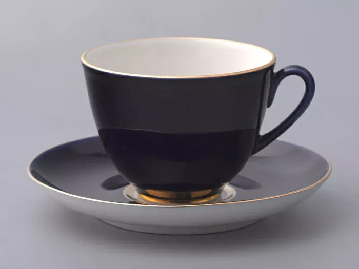 Сервиз чайный 14 предметов на 6 персон, форма Весенняя, рисунок Ночка, арт 81.11164.04.1, 