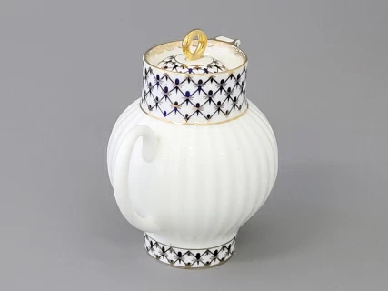 Сливочник 270 мл., форма Волна, рисунок Кобальтовая сетка 270 мл, арт. 80.06536.00.1, 