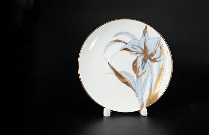 Чашка с блюдцем Любимые Цветы Модерна, на форме Весенняя, арт 61.21000.00.1