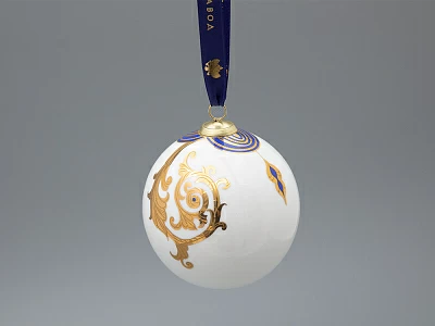 Новогодний Шар в подарочной упаковке, рисунок Рождественские узоры, арт 81.33342.00.1 Новогодний Шар в подарочной упаковке, рисунок Рождественские узоры, арт 81.33342.00.1