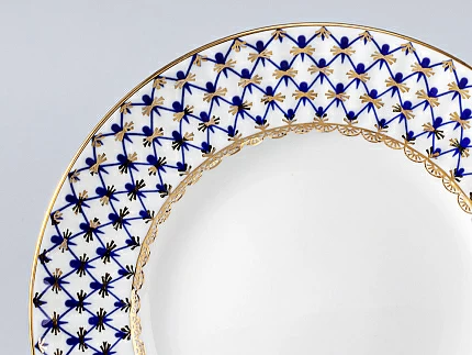 Сервиз чайный Волна Кобальтовая сетка, 6 персон 20 предметов, арт. 81.20893.00.1 Сервиз чайный Волна Кобальтовая сетка, 6 персон 20 предметов, арт. 81.20893.00.1