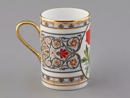 Бокал 400 мл в подарочной упаковке, форма Соло, рисунок Мак восточный, арт. 81.32713.00.1