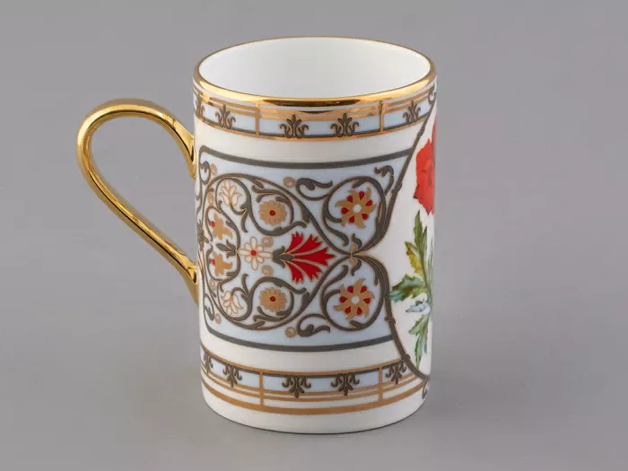 Бокал 400 мл в подарочной упаковке, форма Соло, рисунок Мак восточный, арт. 81.32713.00.1, 