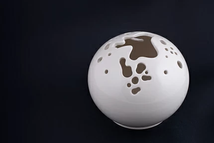 Ваза на форме Снежок, арт 60.13483.00.1 Ваза на форме Снежок, арт 60.13483.00.1