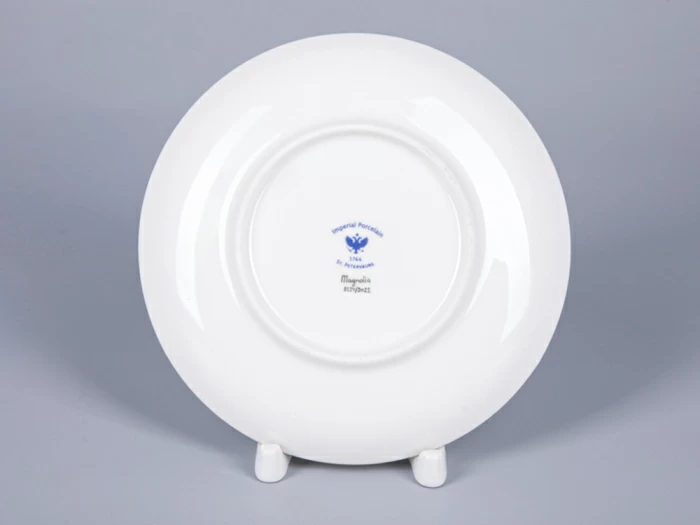 Чашка с блюдцем чайная 300мл, форма Купольная, рисунок Магнолия, арт 81.29660.00.1, 