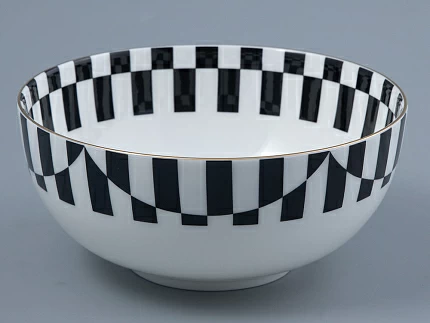 Салатник 160 мм форма Восточная рисунок Да и нет Черный арт. 80.45836.00.1 Салатник 160 мм форма Восточная рисунок Да и нет Черный арт. 80.45836.00.1