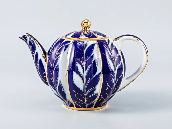 Сервиз чайный Тюльпан Зимний вечер,6 персон 14 предметов, арт. 81.10737.08.1, 