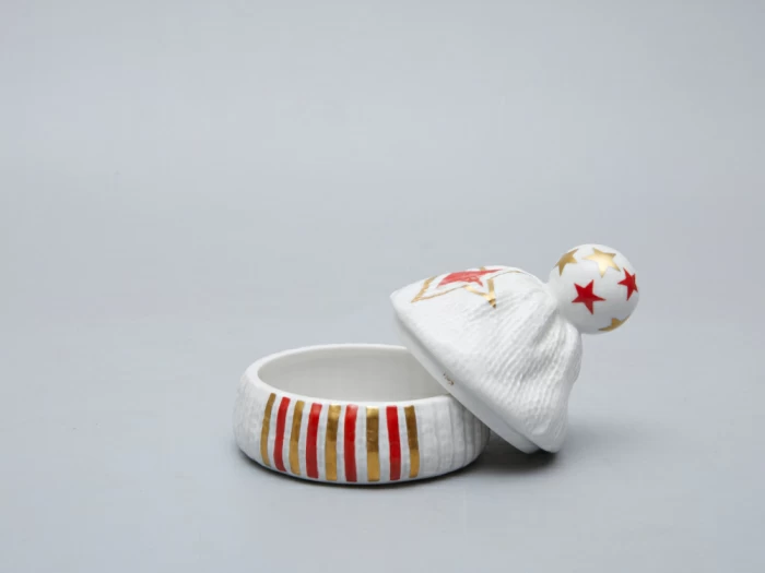 Туалетная коробочка форма детская шапочка рисунок звезда арт. 80.35979.00.1, 