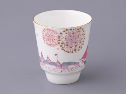 Чашка с блюдцем форма Майская рисунок Волшебная ночь арт. 81.27381.00.5, 