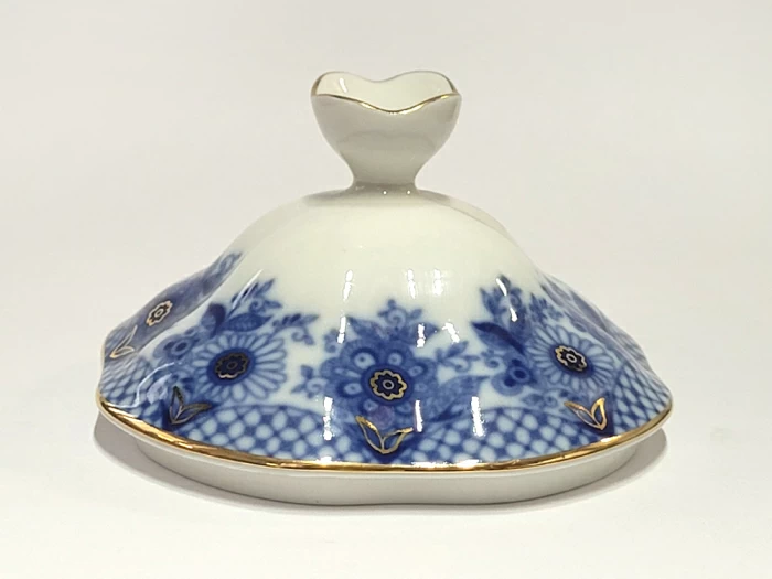 Крышка к чашке форма Гирлянда, рисунок Подарочная-2, арт 80.09443.00.1, 