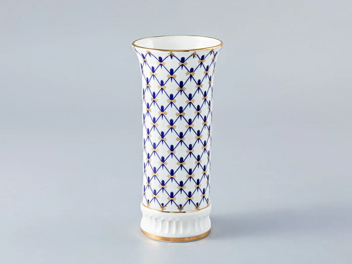 Ваза Вертикаль Кобальтовая сетка арт. 80.61651.00.1, 