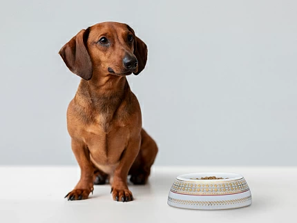 Миска для домашних животных в подарочной упаковке, рисунок Бельведер, арт 81.34253.00.1